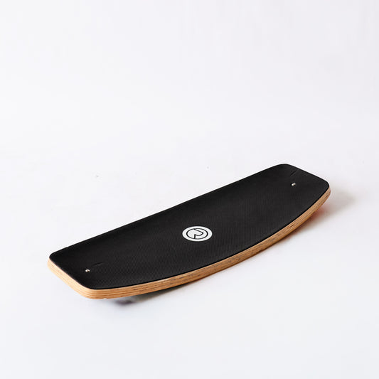 2027 Raptor Dynasty Wakeskate blue — top deck at an angle showing concave and spooned ends