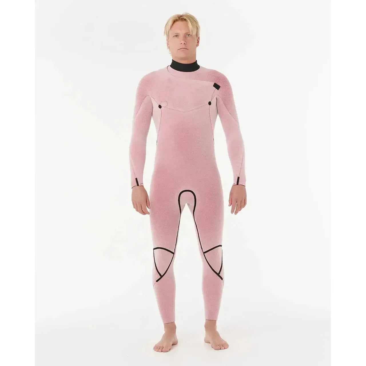 2026 Rip Curl Flashbomb Fusion 3/2mm Chest Zip Wetsuit inside out full person view