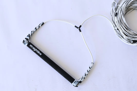 2027 Straightline Melo Wakeboard Rope Package White — handle and Spectra Fusion mainline