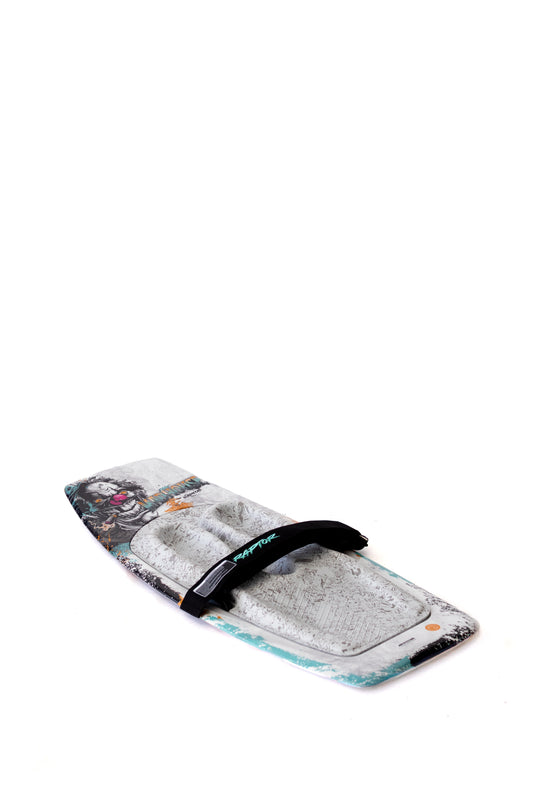 2027 Raptor Welcome To The Madhouse Kneeboard White — angled view