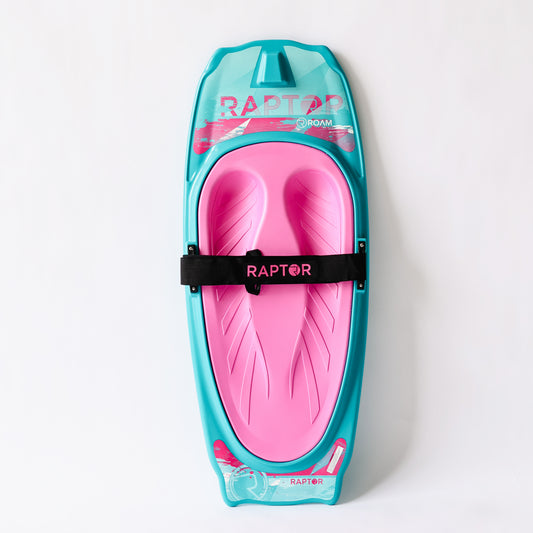 2027 Raptor Roam Kneeboard Pink — deck and pink kneepad