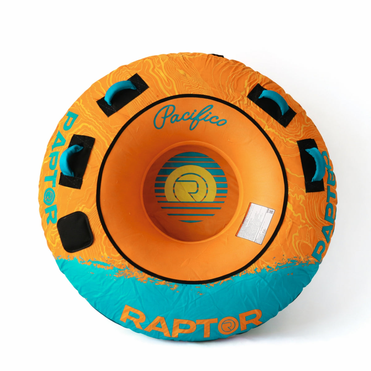 2027 Raptor Pacifico Towable Tube orange β single rider tube