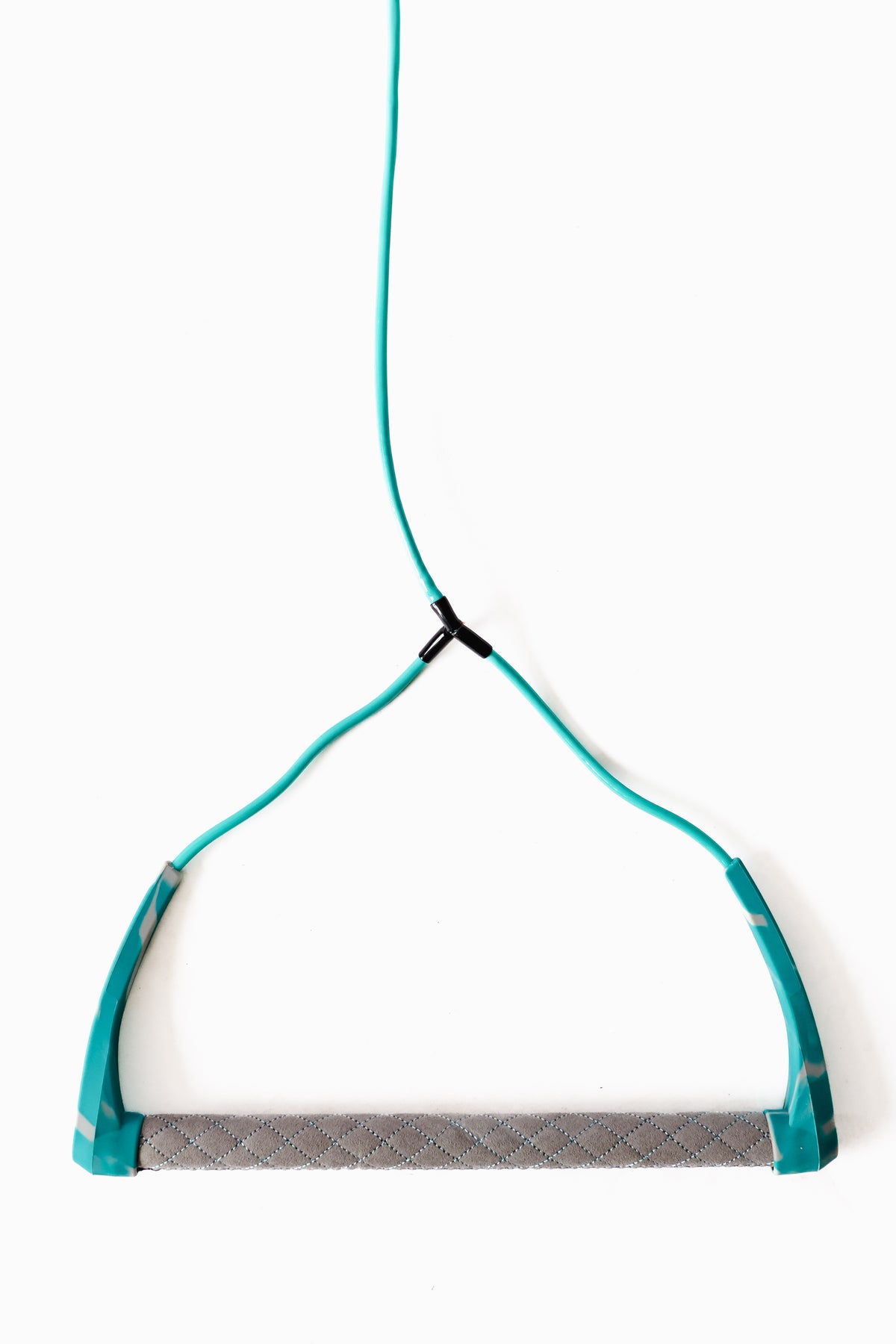 2027 Straightline Stab Wakeboard Rope Package Teal — ultra suede grip detail