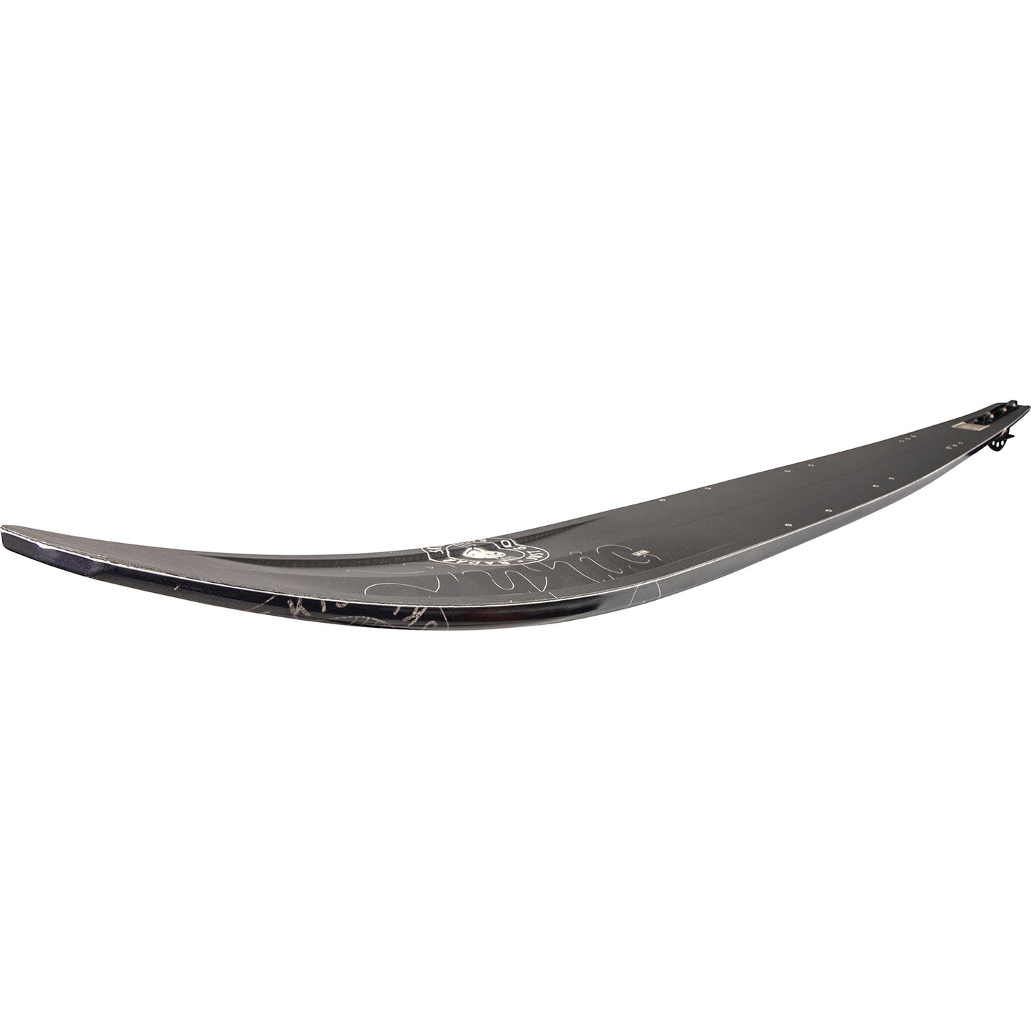 2027 Radar Lyric Graphite slalom ski β side profile showing rocker line and bevel