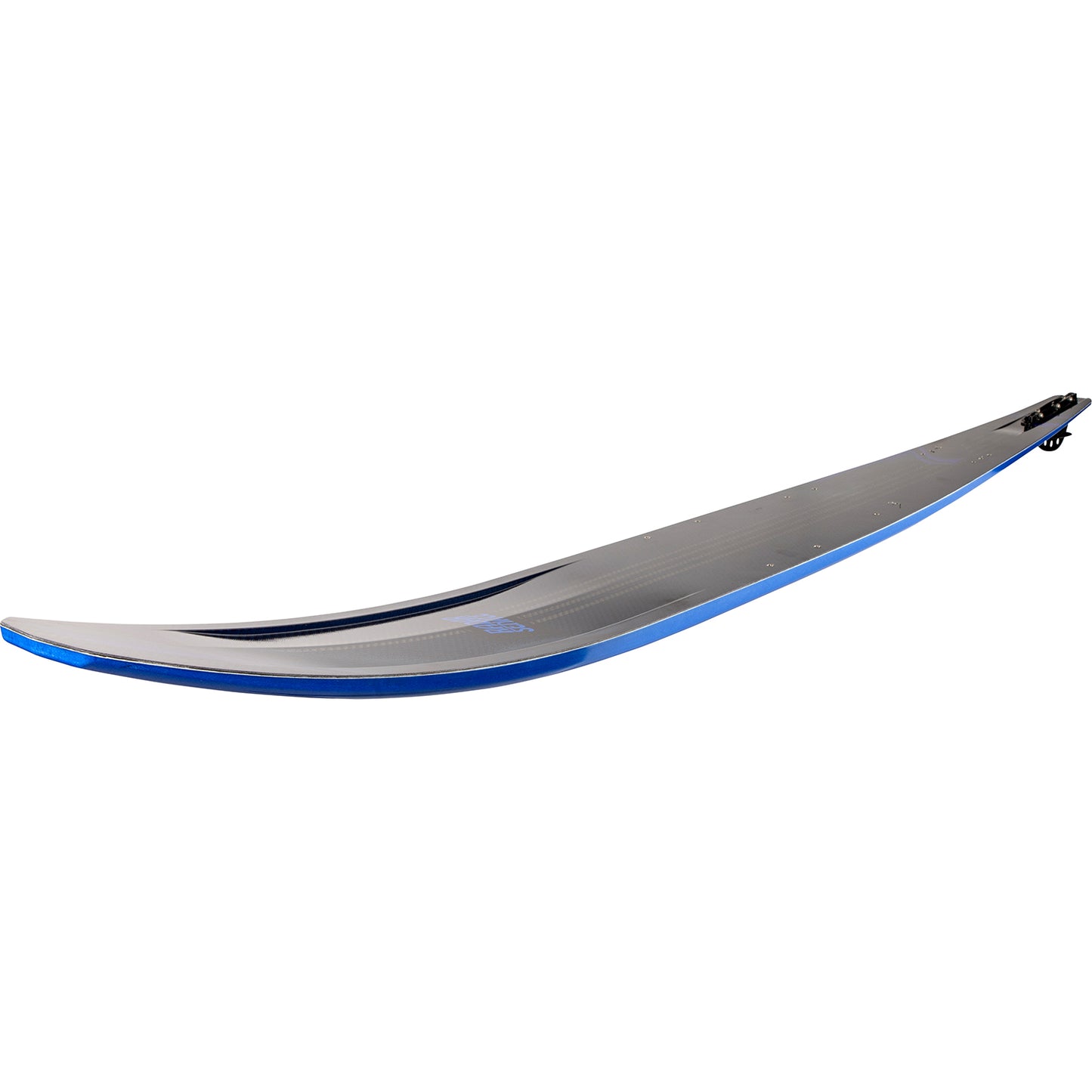 2027 Radar Senate Alloy slalom ski — side profile showing rocker line and bevel