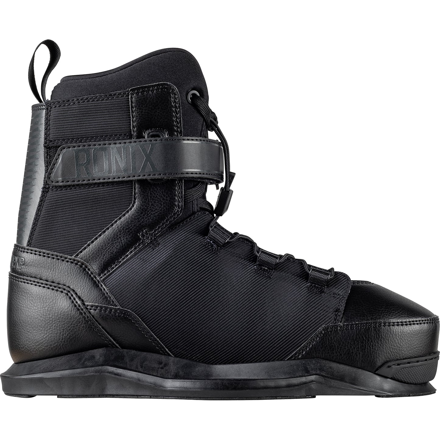 2027 Ronix Footprint EXP Wakeboard Boots Nightfall — walkable sole and low cut chassis