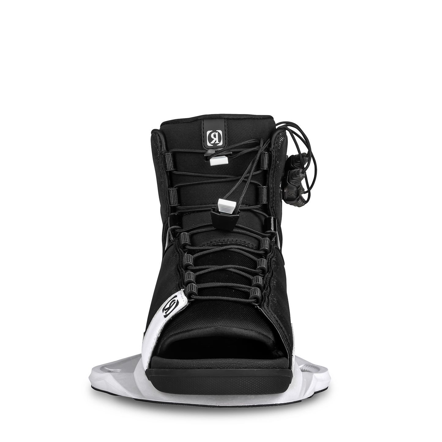 2027 Ronix Halo Womens Wakeboard Boots Pearl White / Marble — MainFrame chassis detail