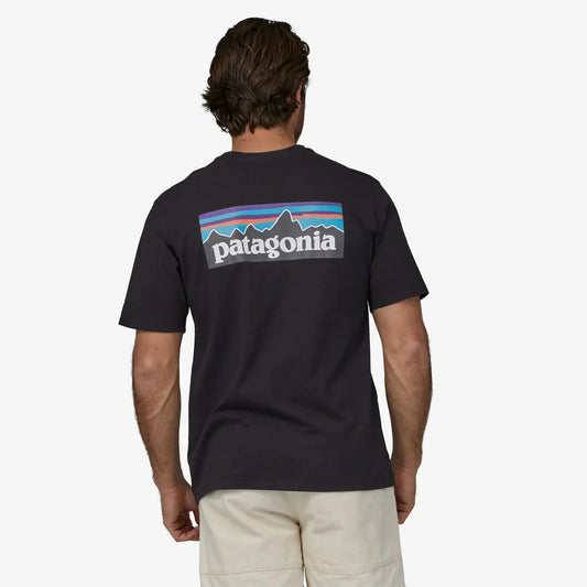 Patagonia P-6 Logo Responsibili-Tee - Black