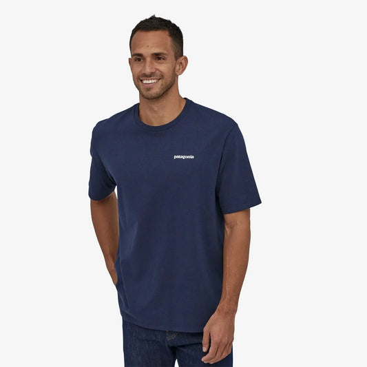 Patagonia P-6 Logo Responsibili-Tee - Navy