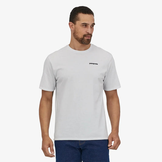 Patagonia P-6 Logo Responsibili-Tee - White