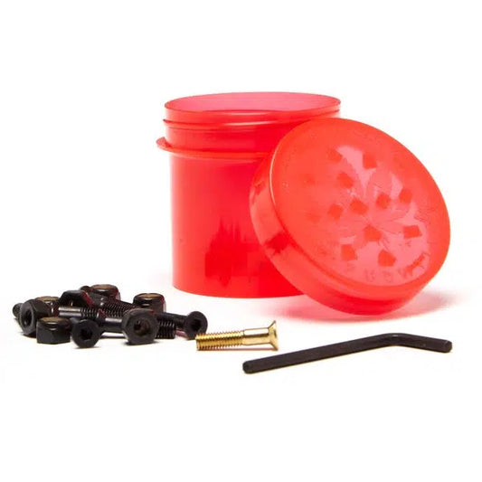 Diamond Torey Pudwill Skateboard Bolts Allen - Red 7/8"