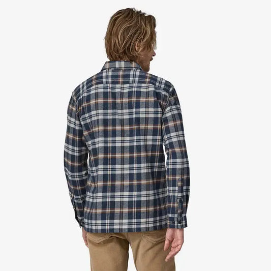 Patagonia Men's Fjord Flannel Shirt - Navy