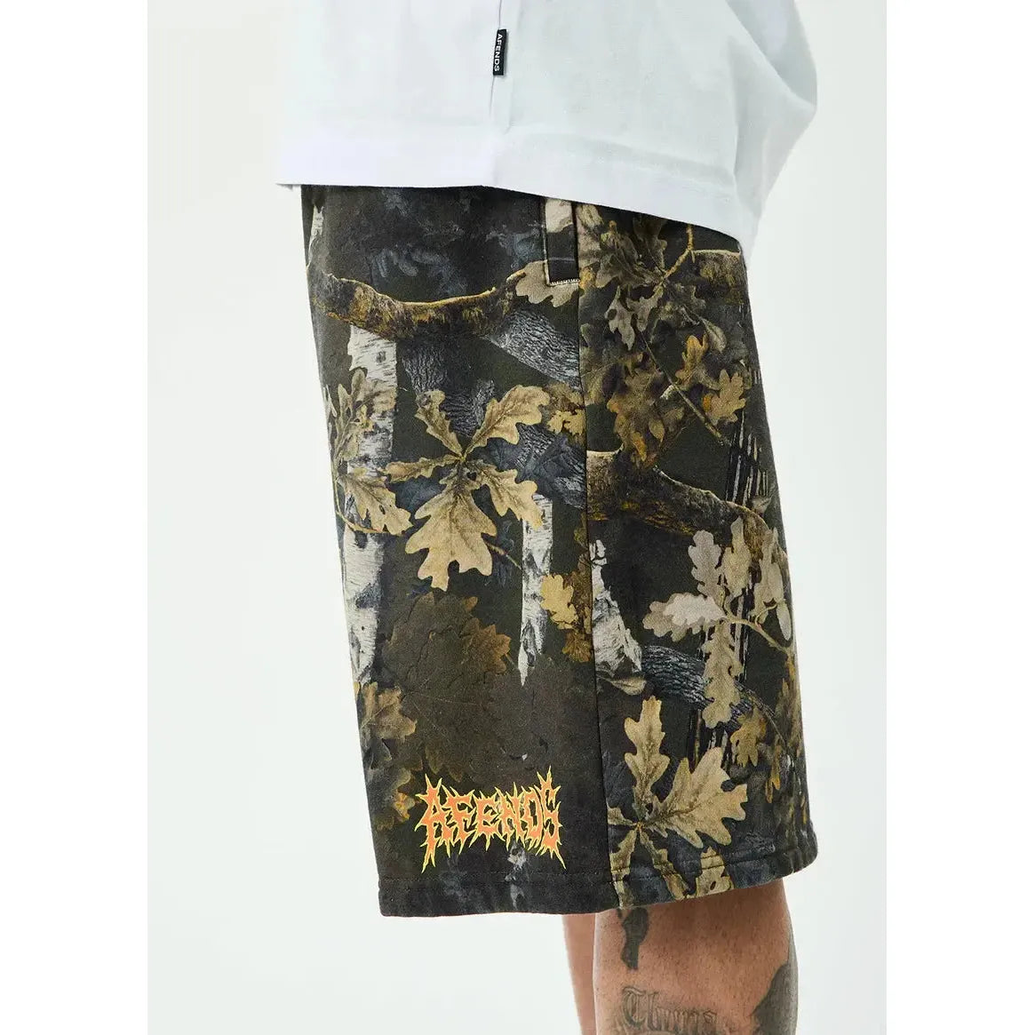 Afends Find Me Recycled Fleece Short 22 Inch - Find Me