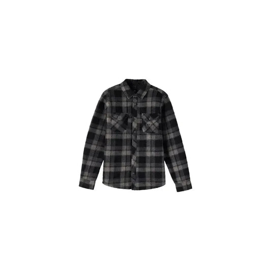 O'Neill Glacier Plaid High Pile Superfleece Jacket - Phantom