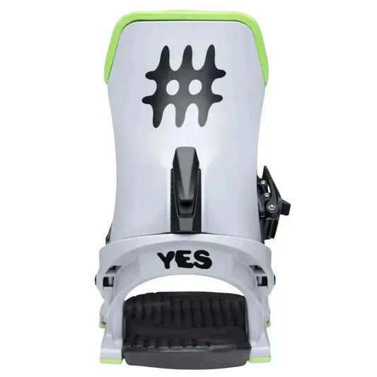Yes Select Snowboard Binding 2026 | Yay Grey