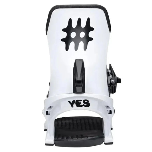 Yes Select Snowboard Binding 2026 | White