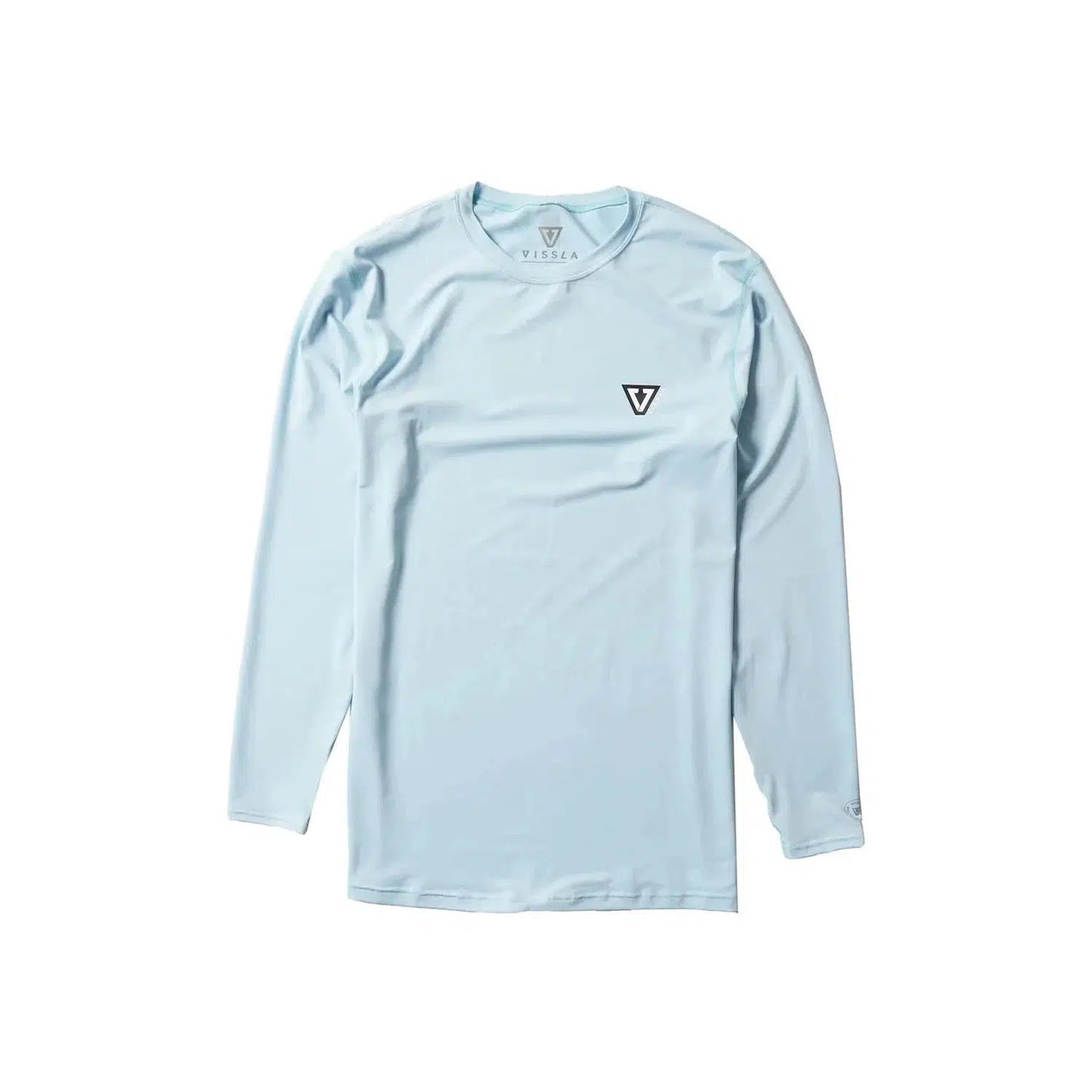 Vissla Twisted Eco LS Rashie - Cool Blue Heather