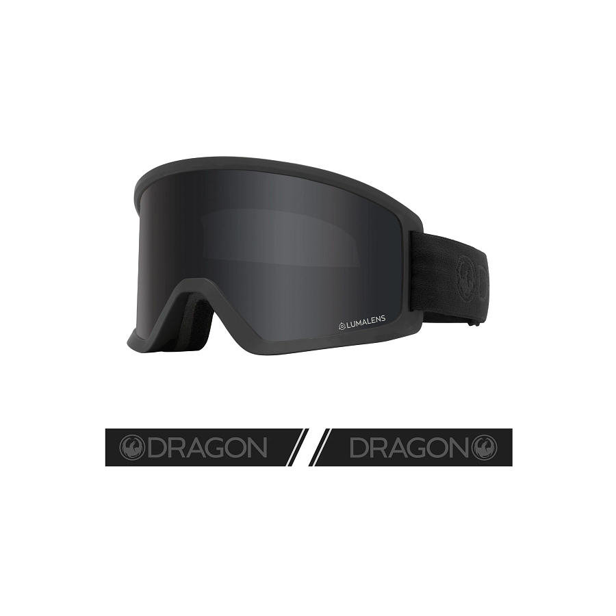Dragon DX3 L OTG - Black w/ LUMALENS Dark Smoke