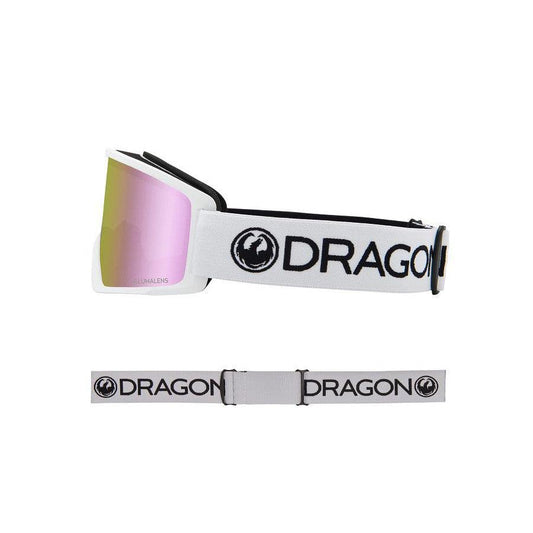 Dragon DX3 OTG - White w/ LUMALENS Pink Ion
