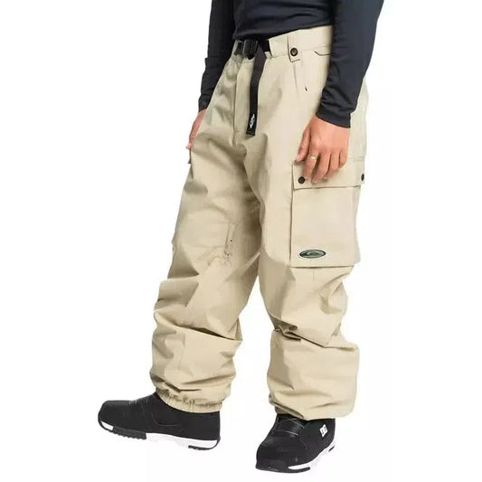 2025 Quiksilver Snow Down Cargo Pants - TWILL
