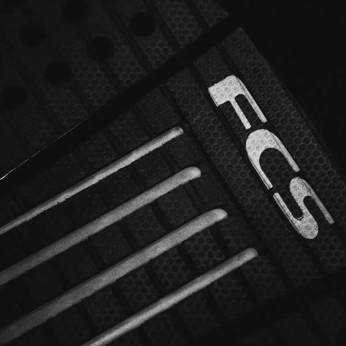 FCS Julian Wilson Treadlite Traction Pad - Black/Charcoal