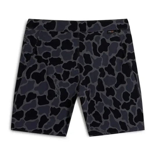 Florence Marine X Cordura Airtex Boardshorts - Black Cameo