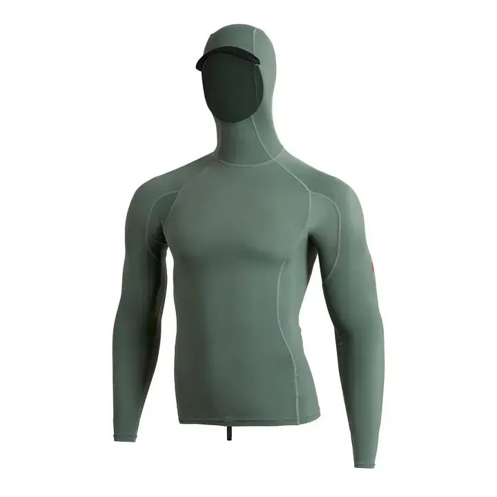 Florence Marine X Long Sleeve Utility Pocket Hooded Rashguard