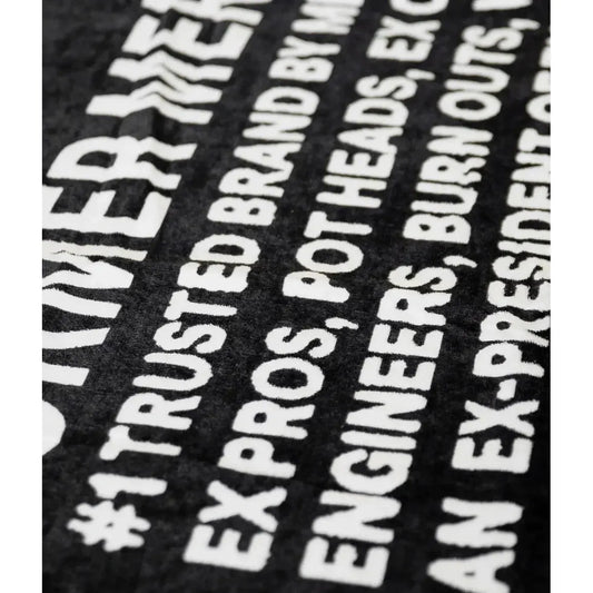 Former Statement Towel - Black