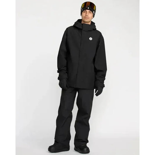 2026 Volcom BuckThreeEighty Snow Jacket - Black - Welcome Boardstore