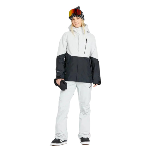 2025 Volcom V.Co Insulated Gore-Tex Womens Jacket - Cloud Grey