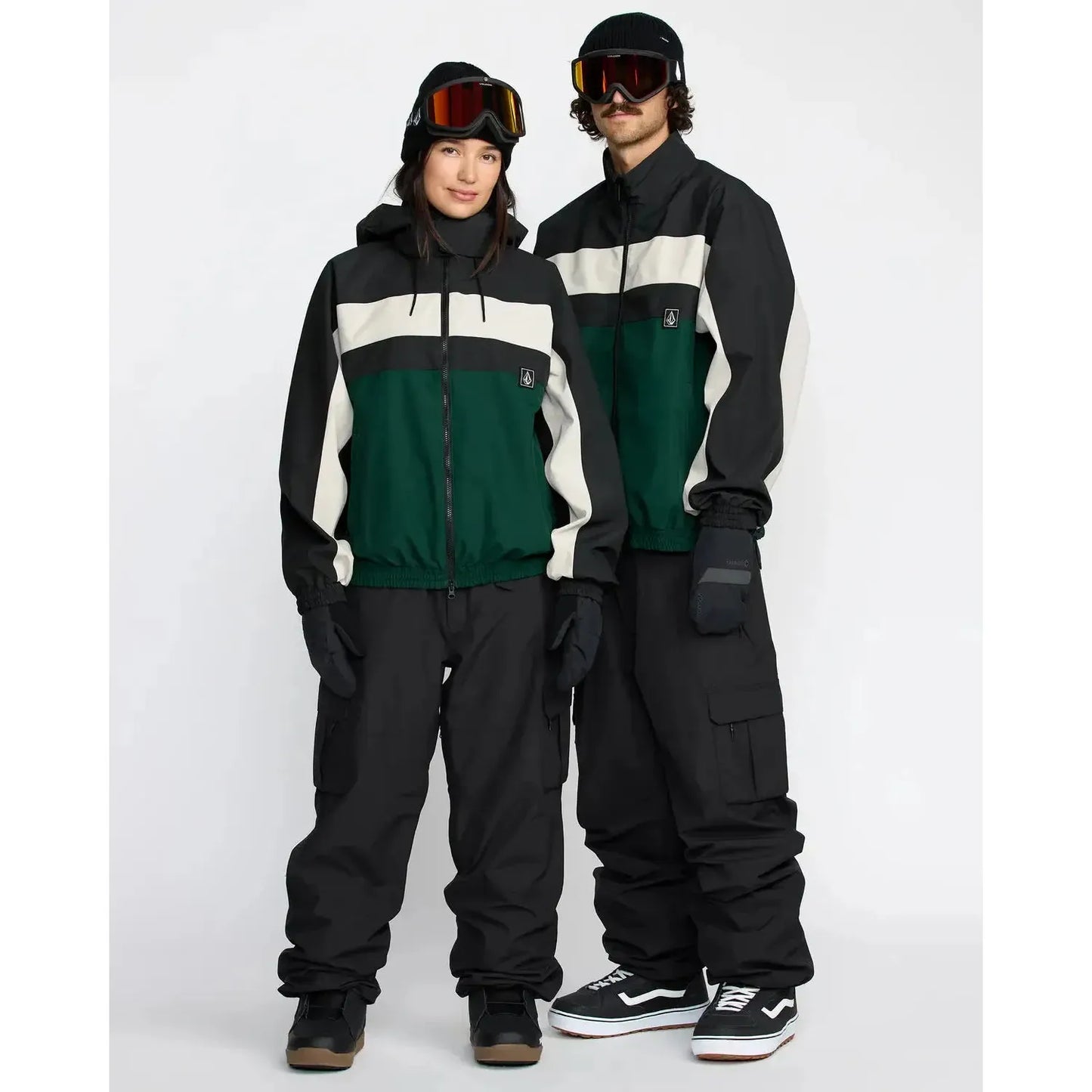 2026 Volcom DLM Snow Jacket - Black Green - Welcome Boardstore