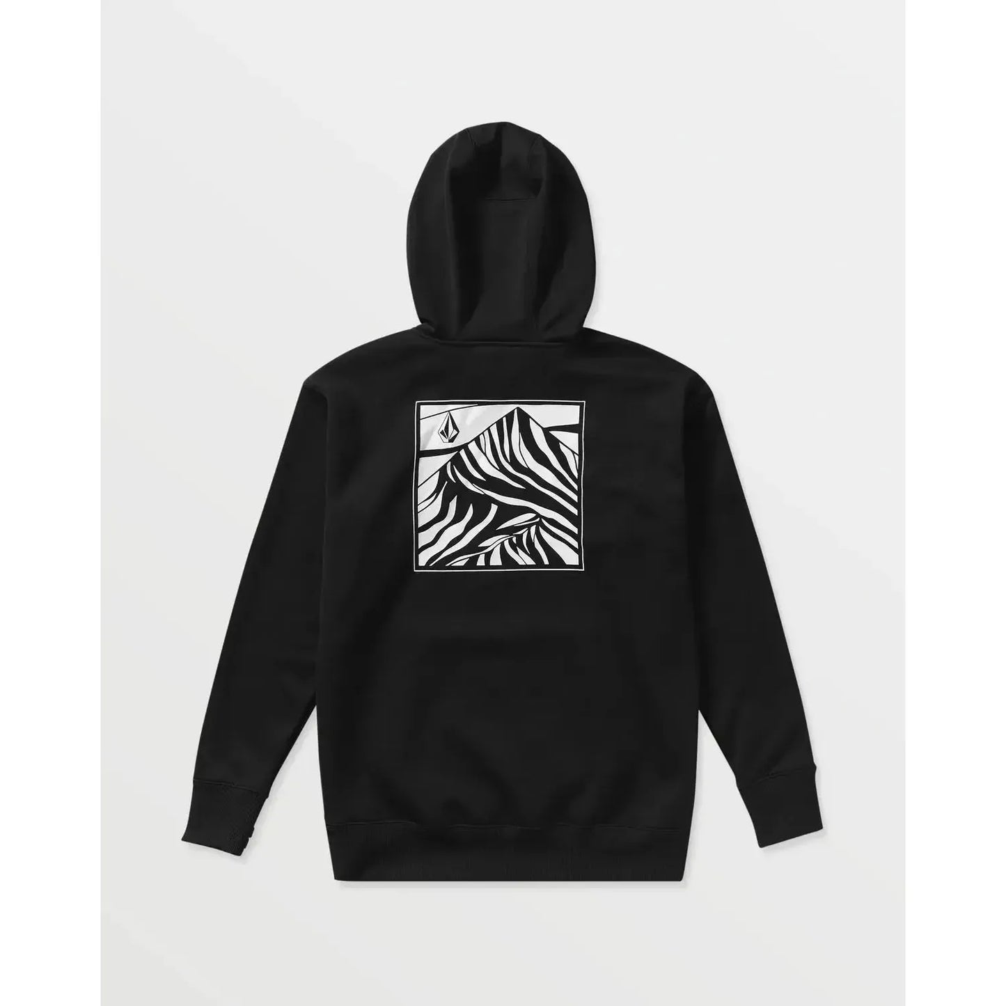 2026 Volcom Riding Hydro Women's Pullover Hoodie - Black - Welcome Boardstore