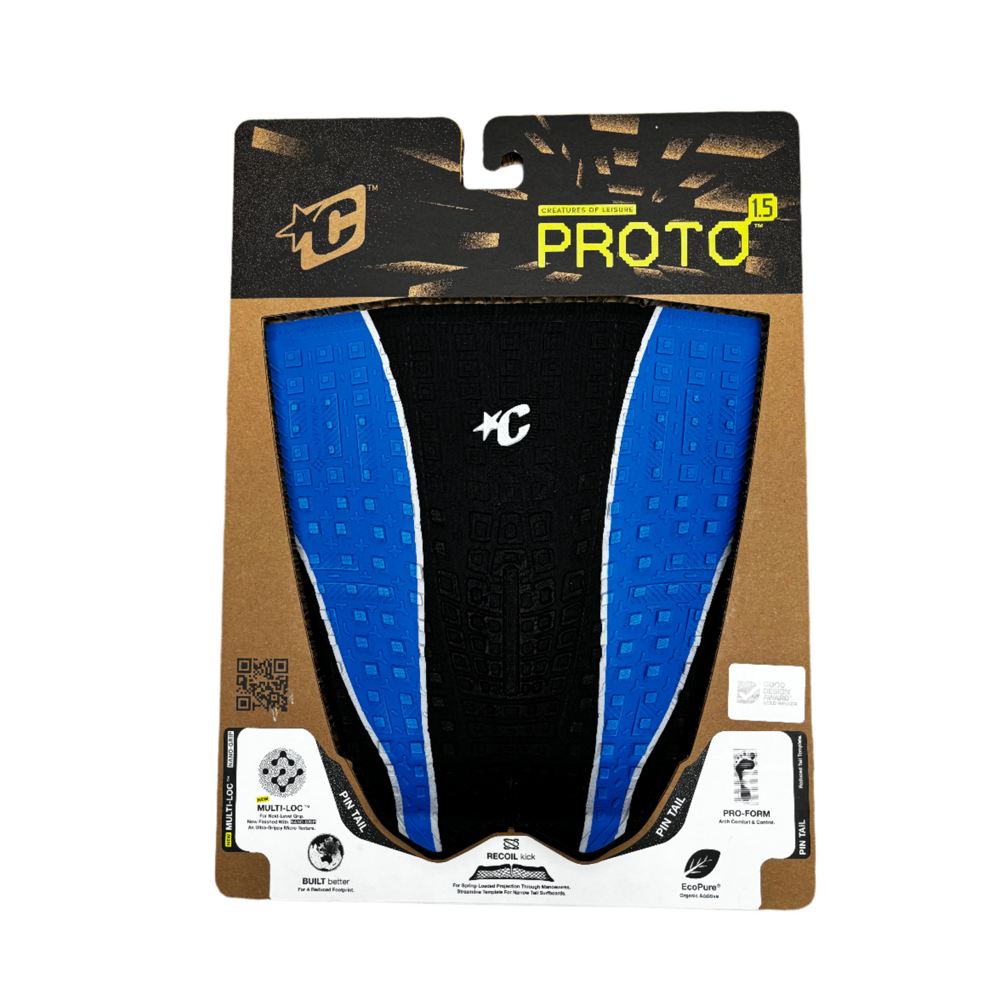 Creatures of Leisure Ethan Ewing Proto 1.5 Eco Pin Tail - Black Cobalt Panel