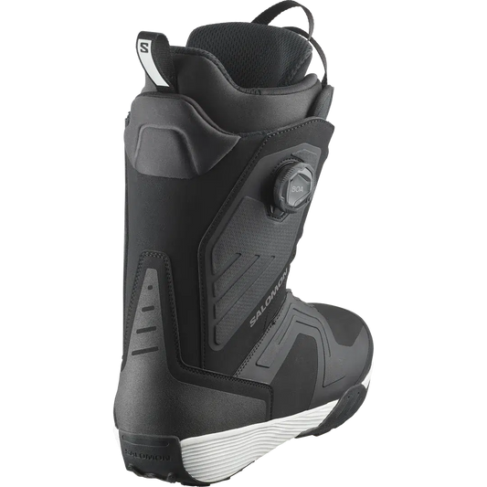 2025 Salomon Dialogue Dual BOA Snowboard Boots - Black / Black / White