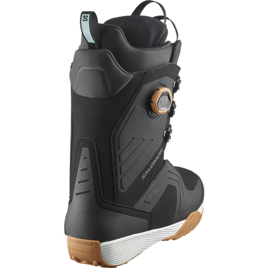 2025 Salomon Dialogue Lace SJ BOA Snowboard Boots - Blac / Black / White