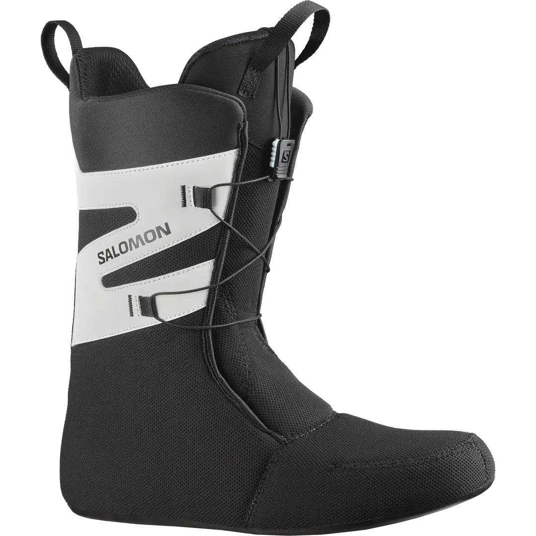 2025 Salomon Dialogue Lace SJ BOA Snowboard Boots - Blac / Black / White