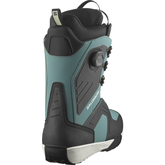 2025 Salomon Dialogue Lace SJ BOA Snowboard Boots - Mallard Green / Black / Sea Foam