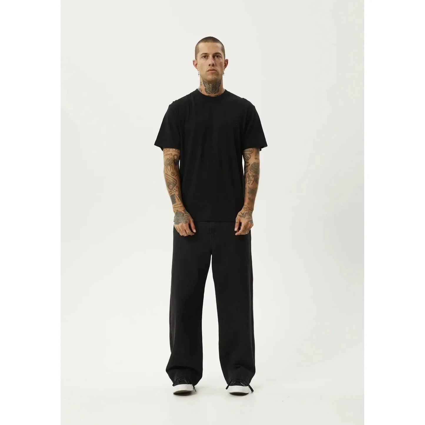 Afends Classic Retro Tee - Black