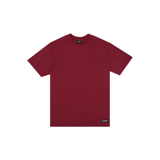 Afends Classic Retro Tee - Washed Burgundy