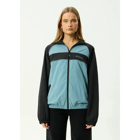 Afends Spicy Sports Spray Jacket - Ocean Spray