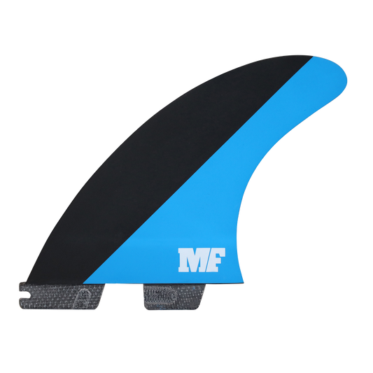 FCS II Mick Fanning PC Tri Fin Set - Blue/Black