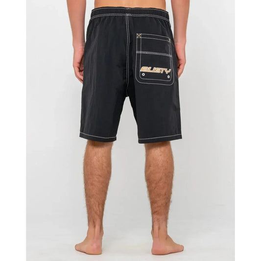 Rusty Flip Daddy Boardshorts - Black 3
