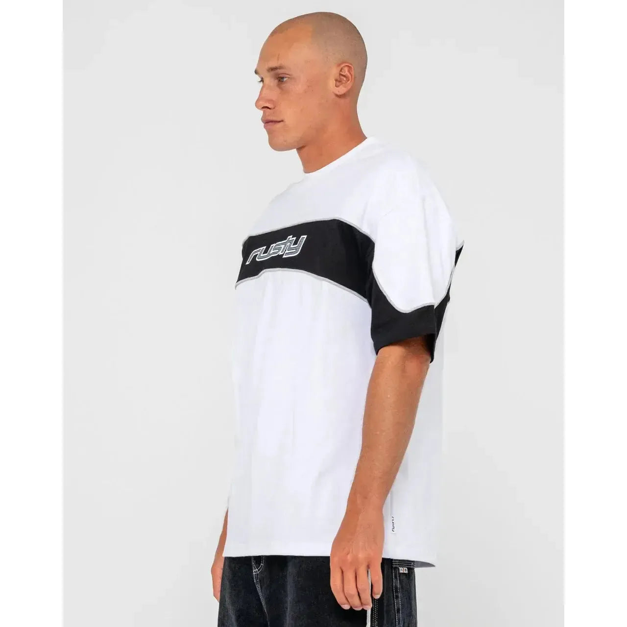 Rusty Kinetic Short Sleeve Heavy T-Shirt - White