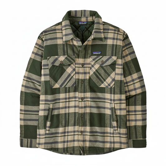 Patagonia Men's Fjord Flannel Shirt - Old Growth Green