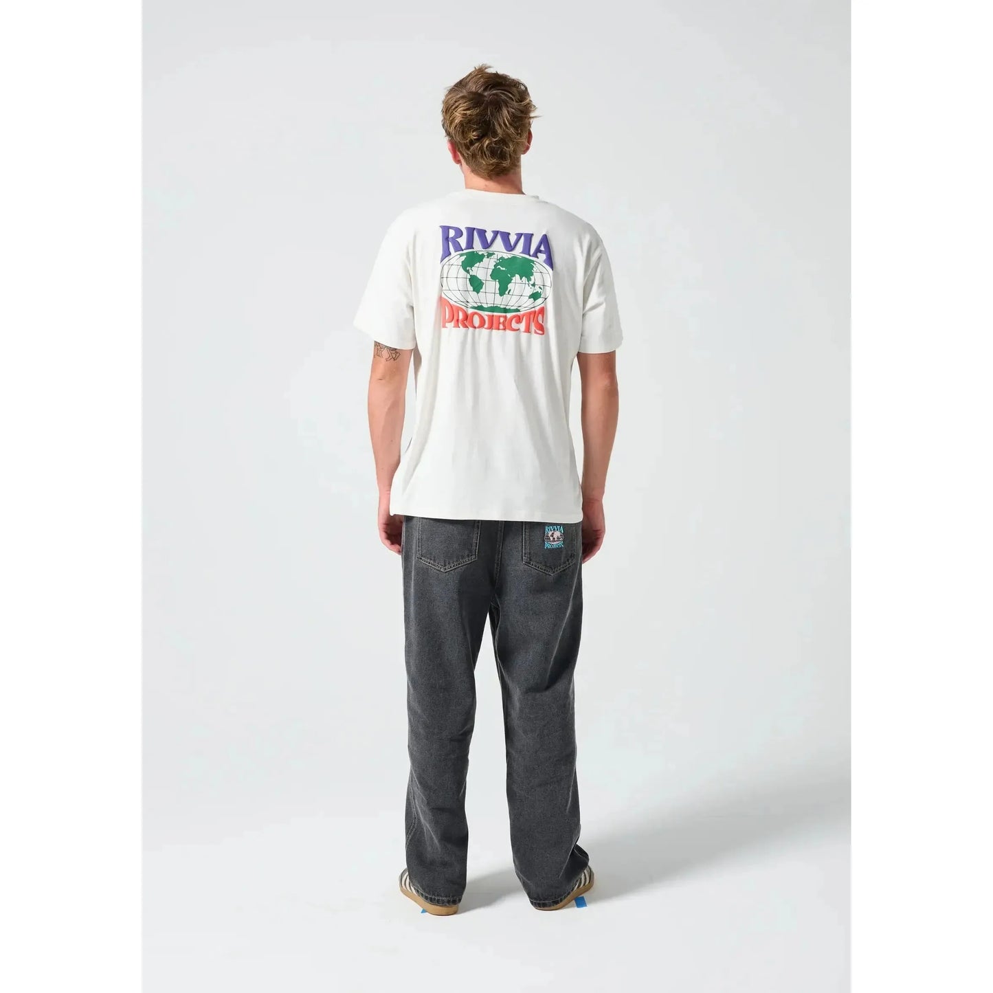 Rivvia World Series Tee Shirt - Bone