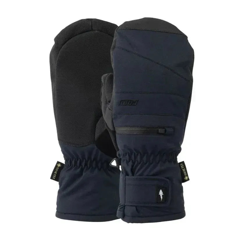 2025 Pow Wayback GTX Short Snow Mitts - Black