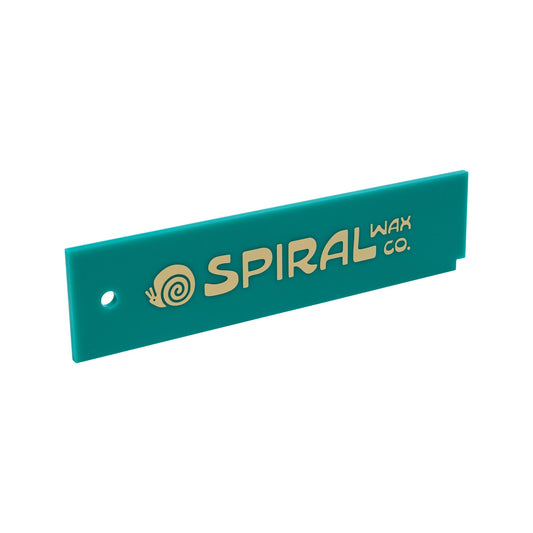 Spiral Max Wax Scraper angled