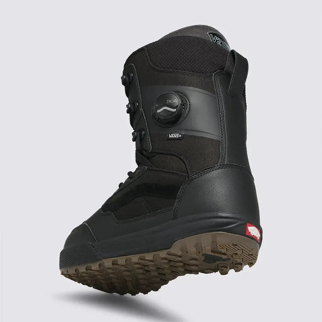 2026 Vans Invado Pro Snowboard Boots - Black / Gum