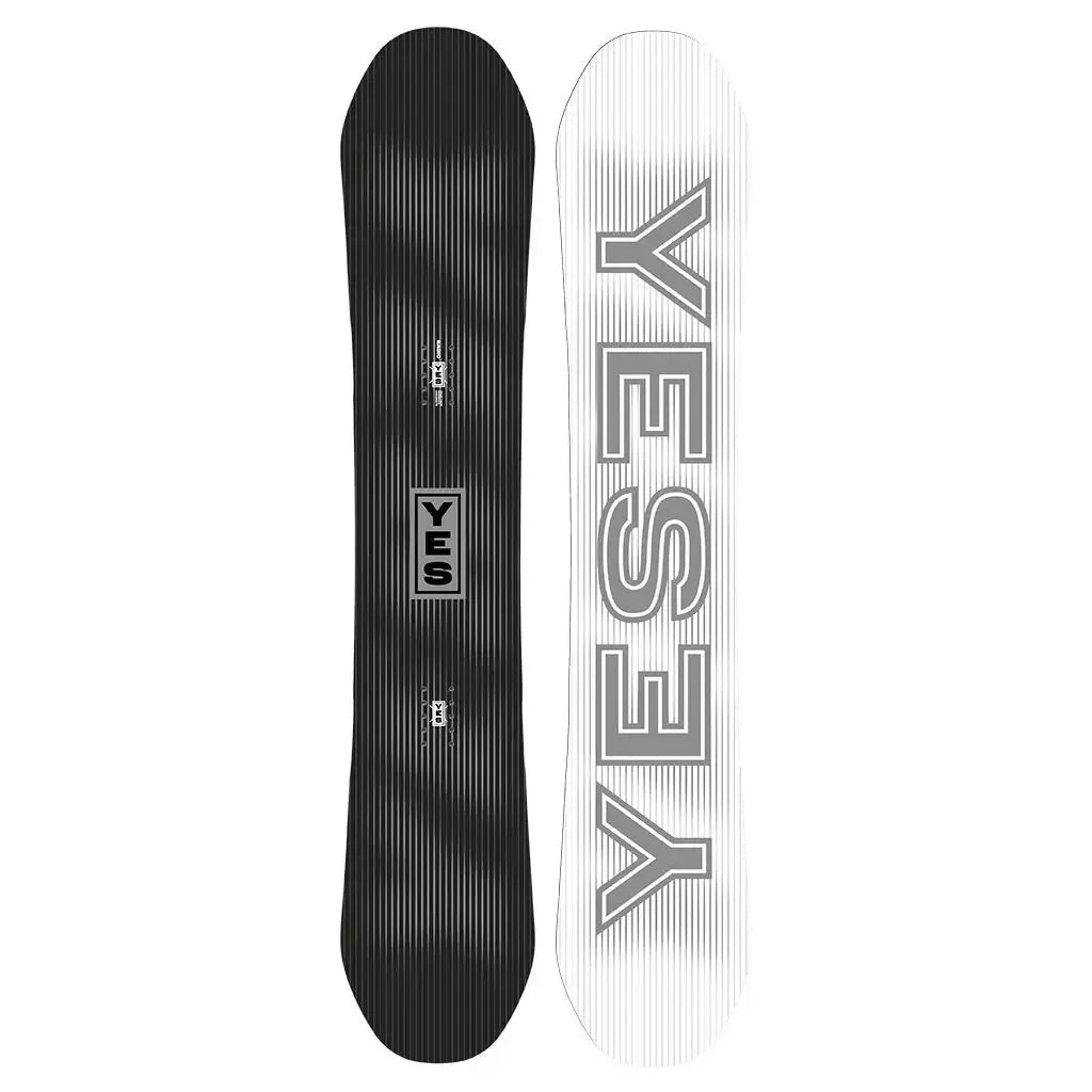 snowboards yes YES Basic Snowboard 2027 | True Twin All-Mountain Freestyle