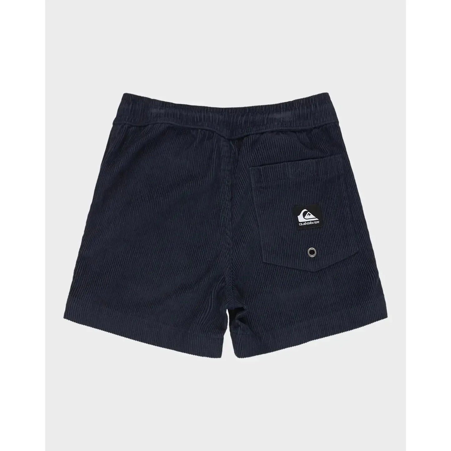 2026 Quiksilver Taxer Cord Youth Shorts - Dark Navy